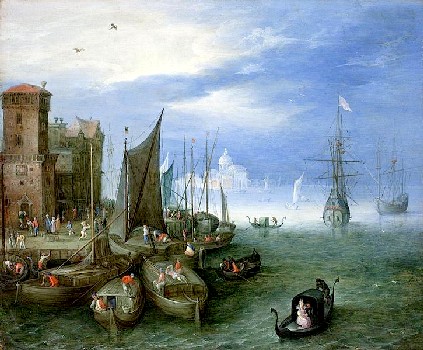 Port Scene, Venice